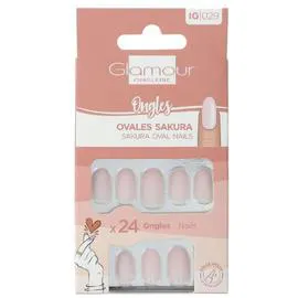 Faux Ongles Ovales Sakura (x24)