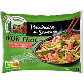 ITINÉRAIRE DES SAVEURS Saveur de Thaïlande - Wok Thaï nouilles légumes crevettes 900g