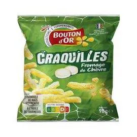 BOUTON D'OR Craquilles fromage de chèvre 90g