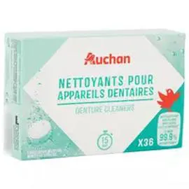 Nettoyants pour appareil dentaires (x36)