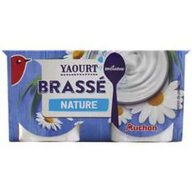 Yaourt brassé nature (4x125g)