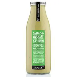 Soupe gaspacho avocat & citron (500ml)