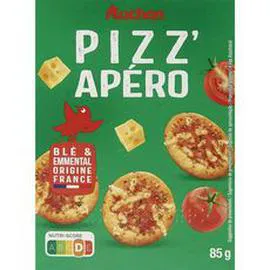 AUCHAN Crackers Pizz'apéro 85g