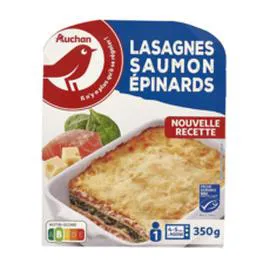 Lasagne saumon épinards (350g)