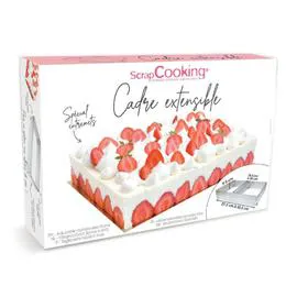 Cadre À Pâtisserie Extensible - Rectangle (l'unité)