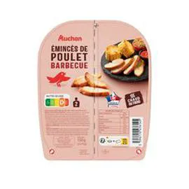 Emincés de poulet saveur barbecue (2x75g)