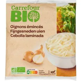 CARREFOUR BIO Oignons bio émincés 450g