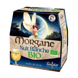 Bière blanche morgane nuit blanche Bio (6x25cl)