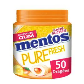 Chewing-gum tropical bottle Pure fresh sans sucres (x50)