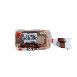Pain de mie complet avec croûte extra moelleux (280g)