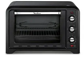 Mini four grill Optimo 39L 2000 W/Grill 1000 W Chaleur tournante Noir OX485810 (l'unité)