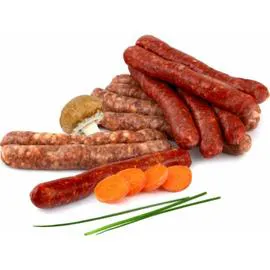 Assortiment de saucisses Merguez fortes et saucisses à la provençales (660g)