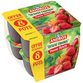 Compote Pomme Fraise (8x100g)