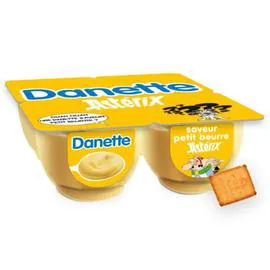 Crème dessert petit beurre (4x125g)