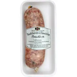 Saucisson de Lyon à cuire pistaché (350g)