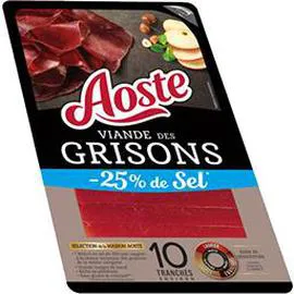 AOSTE Viande des Grisons 70g