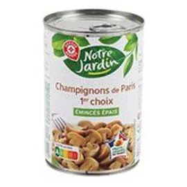 Champignons Emincés, épais (230g)
