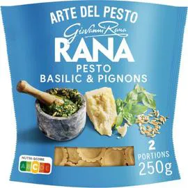 RANA Pâtes fraîches Ravioli Pesto Basilic et Pignons 250g