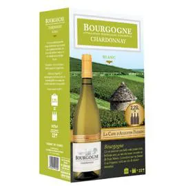 LA CAVE D'AUGUSTIN FLORENT Vin blanc AOC Bourgogne Chardonnay 2,25l