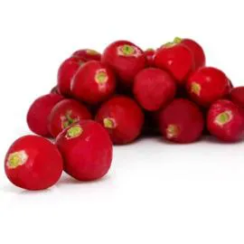 - Radis équeutés rouges 250g