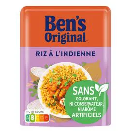 Riz micro-ondes à l'Indienne 2mn (220g)