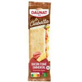Le Ciabatta bacon fumé & Emmental sauce mayonnaise (200g)