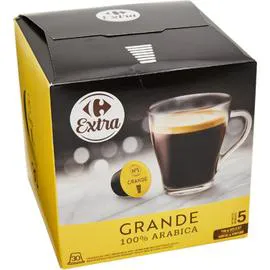 Café en capsules Compatible Dolce Gusto intensité (210g)