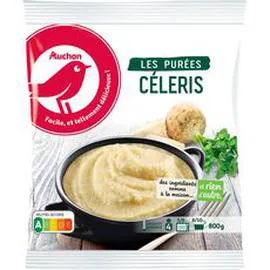 AUCHAN Purée de céleri 800g