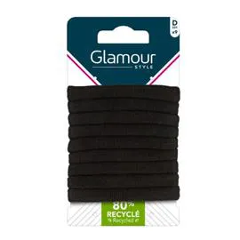 Elastiques en Mousse Noir (x9)