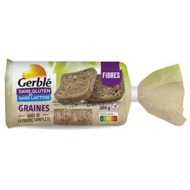 Pain complet sans gluten aux graines (300g)