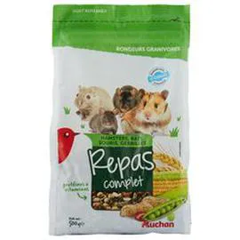 Repas complet pour hamsters rats souris et gerbilles (500g)
