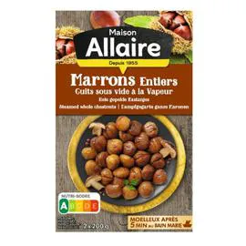 Marrons Sous-vide (2x200g)