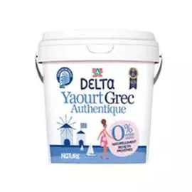 Yaourt Grec authentique nature 0% (1kg)