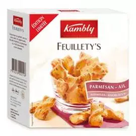 Feuillety's parmesan et ail (80g)