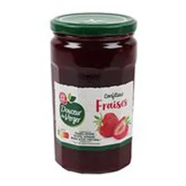MARQUE REPÈRE, DOUCEUR DU VERGER Confiture Fraise 750g