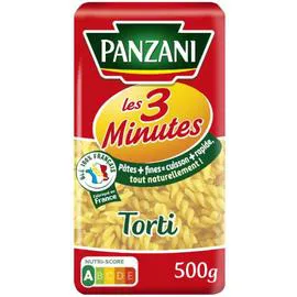 PANZANI Pâtes les 3 minutes torti 500g