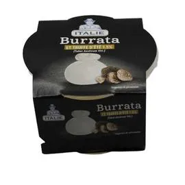 Italie Burrata et Truffe d'été (Tuber Aestivum Vitt.) 1.5% aromatisée (100g)