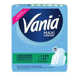 Serviettes hygiéniques super+ (x14)