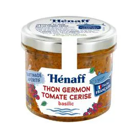 Tartinable thon tomate cerise basilic (90g)