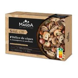 MAGDA Délice de cèpes et champignons en persillade 200g