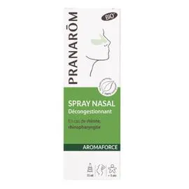 Spray nasal Décongestionnant Aromaforce Bio (15ml)