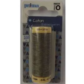 LA BROSSE ET DUPONT, PRIMA Fil Coton Moyen Gris 100m l'unité