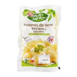 MARQUE REPÈRE, NOTRE JARDIN Pomme de terre de consommation N.Jardin entières, épluch. 500g