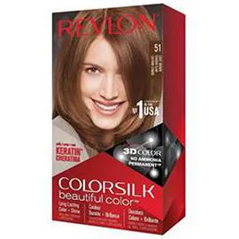 Coloration permanente 51 châtain clair - Colorsilk (l'unité)