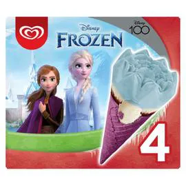 MIKO Glace Cône Vanille Reine des neiges 152g