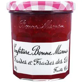 BONNE MAMAN Confiture Fraise & fraises des bois 370g