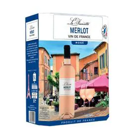 Vin rosé Merlot (5l)