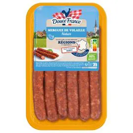 Merguez de volaille x6 (300g)