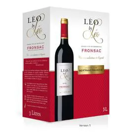 LÉO BY LÉO Vin rouge AOC Fronsac 3l