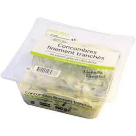 Concombres finement tranchés au yaourt grec et ciboulette (300g)